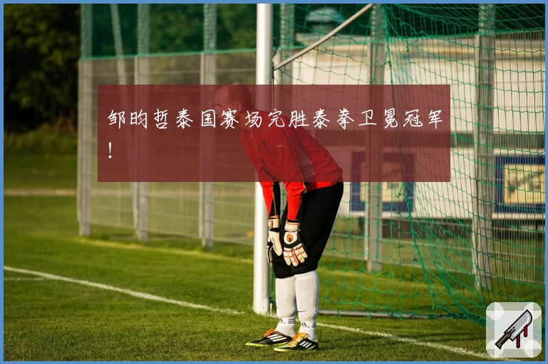 邹昀哲泰国赛场完胜泰拳卫冕冠军！